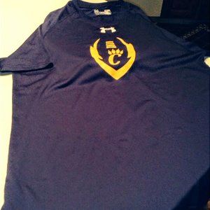 UnderArmour Mens HeatGear Small T-shirt w/"C" logo